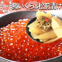 数の子 松前漬け 500g & 鱒いくら 醤油漬け 500g【数の子とイクラのセット】かずのこ カズノコ 数の子松前漬け イクラ 醤油漬け いくら 魚卵 ちらし...