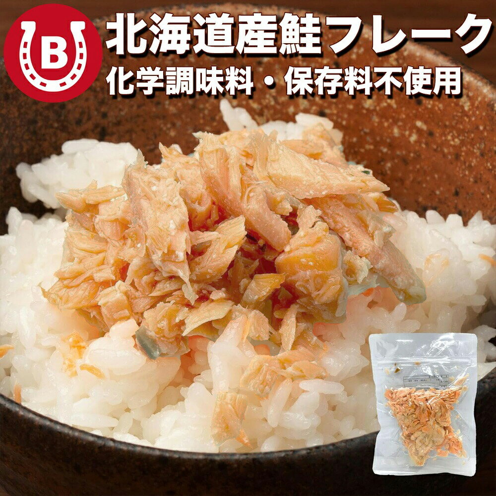 北海道産 鮭フレーク 450g (150g×3袋) 粗ほぐし【化学調味料 保存料不使用】小分け 鮭フレーク 国産 パウチ 秋鮭 骨なし しゃけ サケ フレーク シャケフレーク おにぎりの具 お弁当 ご飯のお供 ふりかけ 国産 鮭ほぐし 送料無料 ネコポス