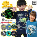 【クーポン利用で2点よりどり3999円!!】 パジャマ キッズ 男の子 女の子 綿100 長袖 薄手 夏 子供 恐竜 おしゃれ かわいい 長ズボン ティラノサウ...