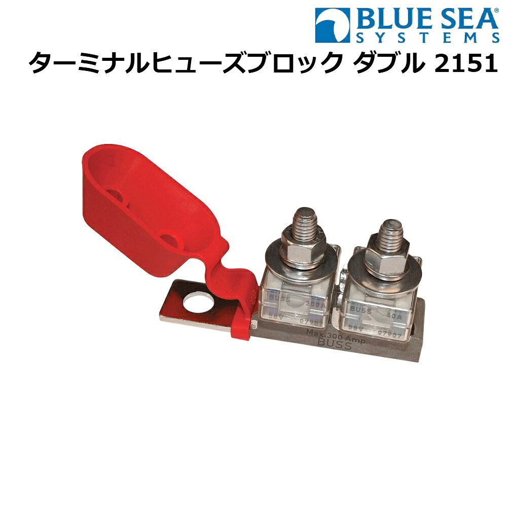 BLUE SEA SYSTEMS ターミナルフェーズブロック 2151 ダブル 電源・配線 スイッチ・配線部品 ヒューズ ボート用品 電装品