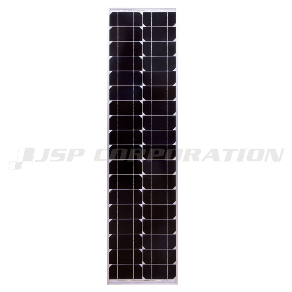 ■公称最大動作電力：65W■公称最大動作電圧：18.35V■公称最大動作電流：3.55A■開放電圧：22.99V■短路電流：3.79A■寸法（mm）：1293×329×35■重量：6.3kg●コストパフォーマンスが高く、日本メーカーデザイン品として安心しておススメ出来る性能・品質です。●船舶・キャンピングカー・山小屋・無線用電源などの独自型ソーラーシステム向けに多く利用されています。
