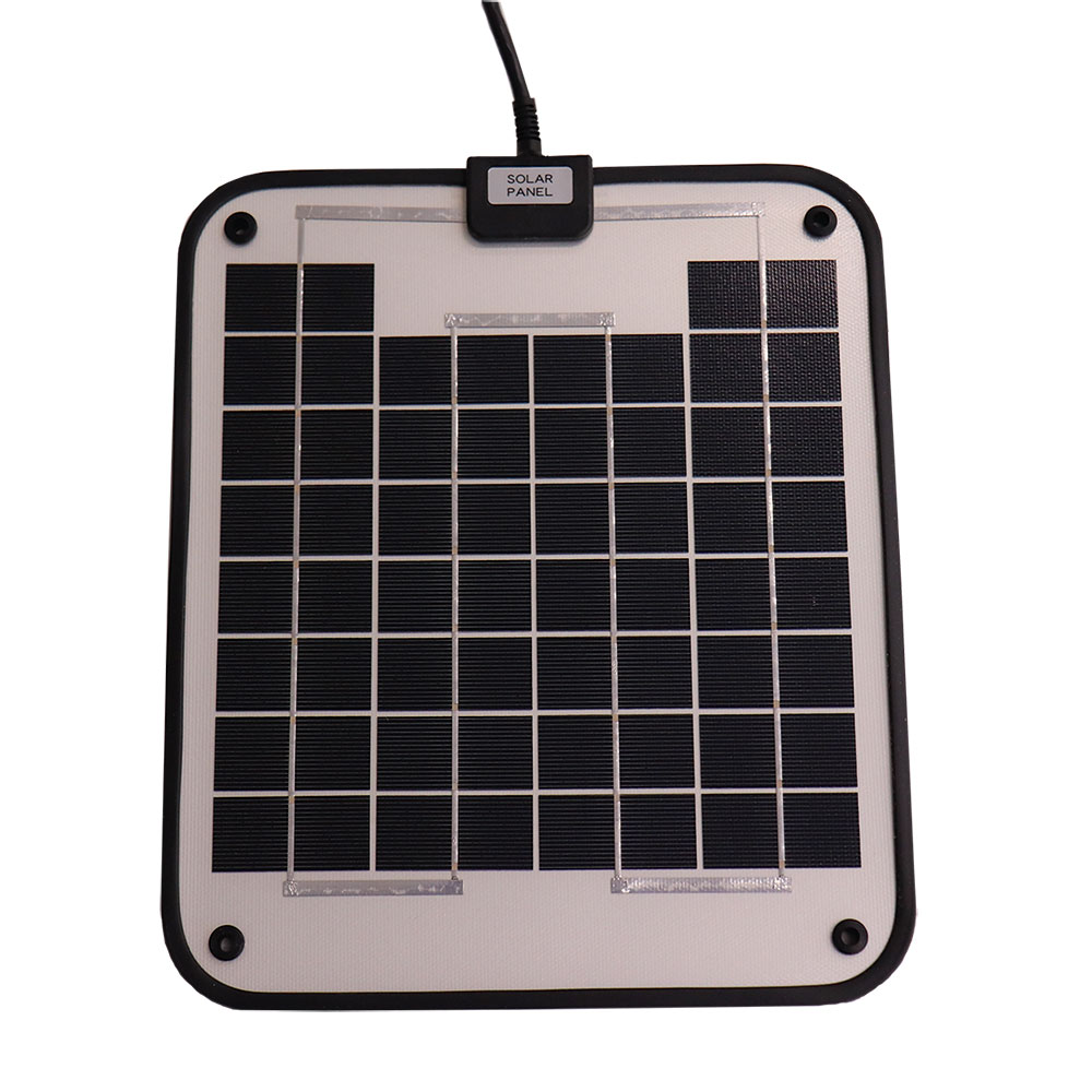 ■モデル：BL832(12V)■最大出力：6.8W■動作電圧：15.8V■動作電流：0.43A■サイズ(mm)：293×247×14■重量(kg)：0.7●バッテリーの自己放電防止、補充用ソーラーパネルです。●パネルへの逆流防止及びバッテリー過充電防止のため、充放電コントローラが別途必要となります。(商品番号：35834、35835、35836)●仕様および外観は、改良の為予定無く変更することがありますので予めご了承下さい。