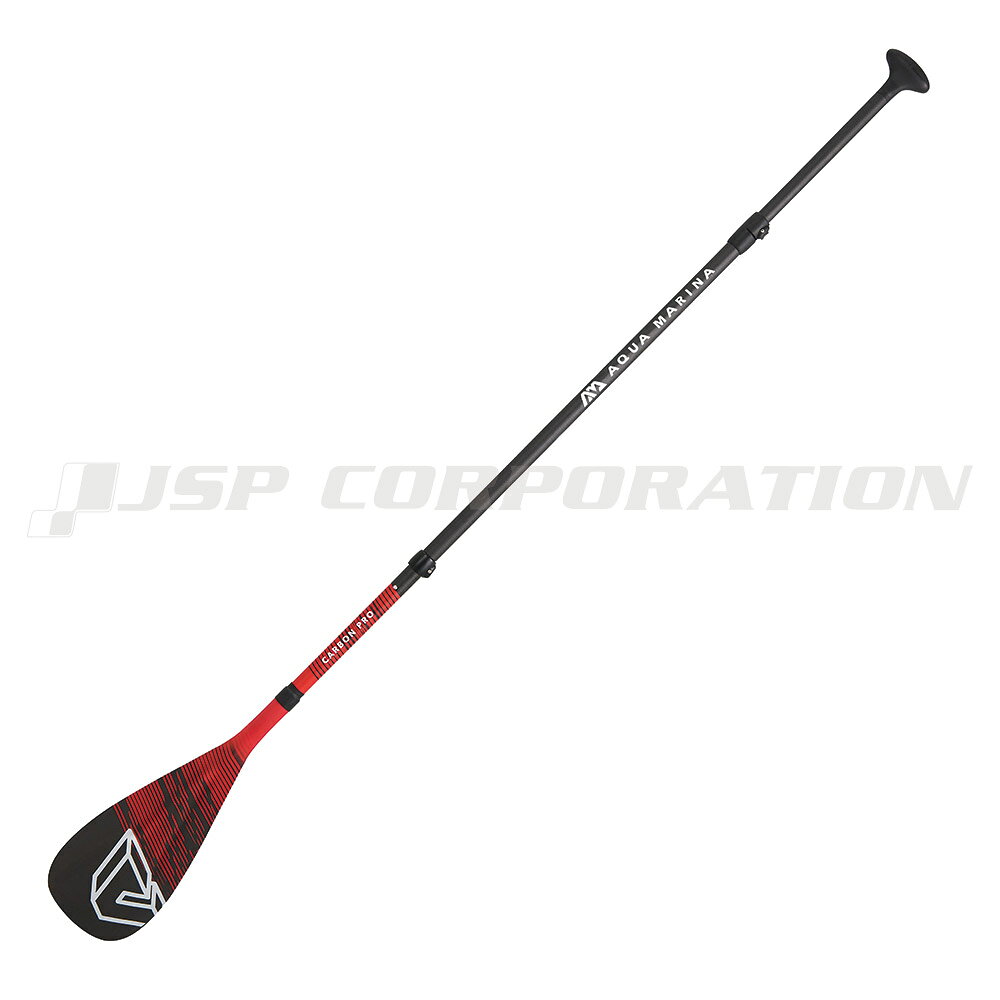 ■素材：シャフト(1.25mm 70％カーボン+30％ファイバーグラス)、ブレード(カーボン)■長さ：180〜220cm(3セクション)■ポールの直径：28.7mm■重さ：750g■カーボンTハンドル●180〜220cmまでメモリに合わせて自分のサイズに調節できるアジャスタブルパドル。●シャフトはカーボンとファイバーグラス、ブレードには100％カーボンを使用した、高性能なハイエンドモデル。