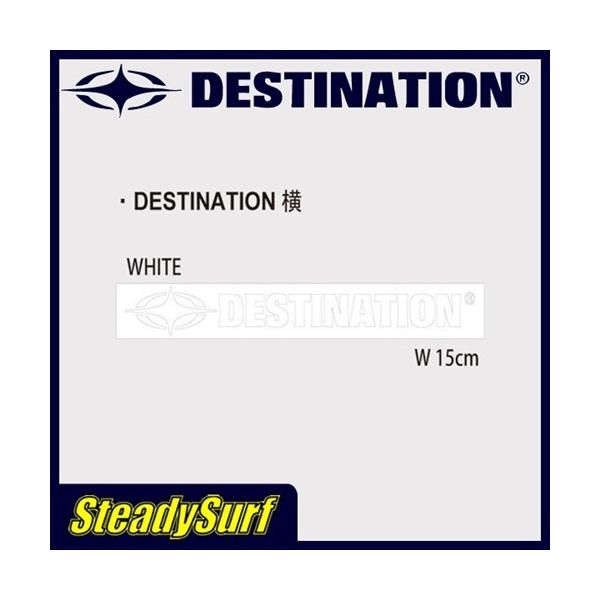DESTINATION DESTINATION Sticker �ۥ磻�� DETINATION�� �ǥ��ƥ��͡������ �����ե���