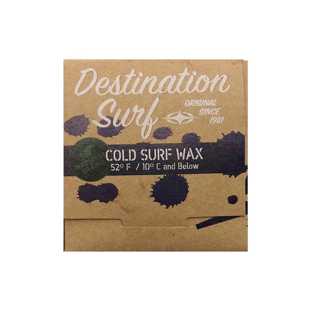 自然環境を考慮したナチュラルブレンドWAX 水温に適したWAXをお使いください。 生産地 Made in USA 水温10度以下