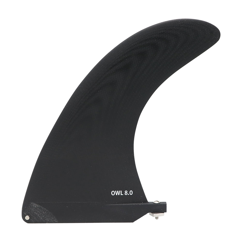 フィン OF OWL 8' （Solid Black） サーフィン