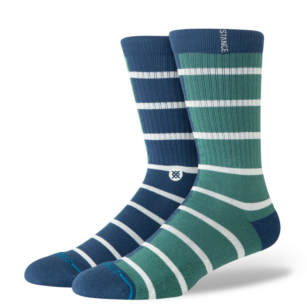Rakuten - STANCE スタンス ST DOUBLE VISION CREW （TEAL） L 靴下 ソックス