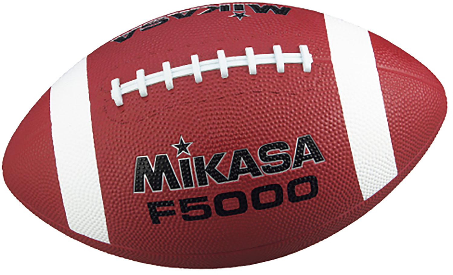 商品本体サイズ：円周約70.5-72.4×52.4-54cm商品重量：約397-425g数量：1個お求めやすい価格のアメリカンフットボール。手軽にアメリカンフットボールを楽しみたい方に最適。ゴム中国推奨内圧:0.56-0.84kgf/平方センチメートルMIKASA ミカサ フットボール ゴム 一般 大学 高校 F5000