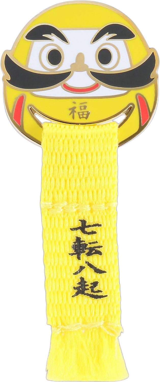 NICHIYO ニチヨー だるまリボンマーカー イエロー グラウンドゴルフ