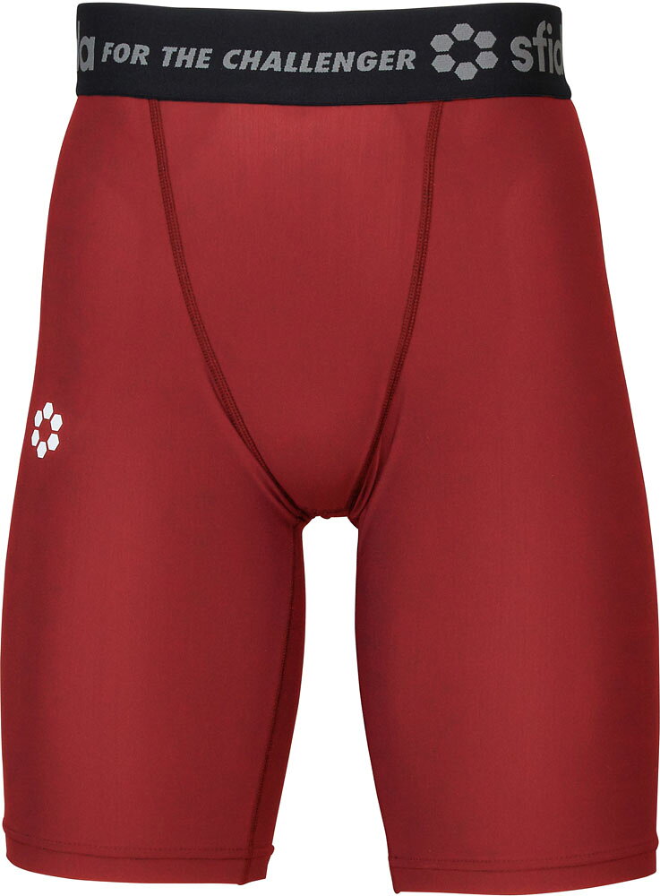 sfida スフィーダ BP コンプレッションベースレイヤーハーフパンツ レッド フット...
