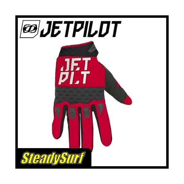 レッド×ブラック RXレースグローブ JETPILOT（ジェットパイロット）ジェットスキー...
