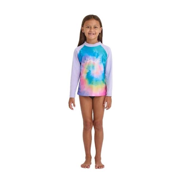 JETPILOT ジェットパイロット YOUTH GIRLS LS HYDRO RASHIE TIEDYE ガールズ ハイドロ ラッシュ タイダイ