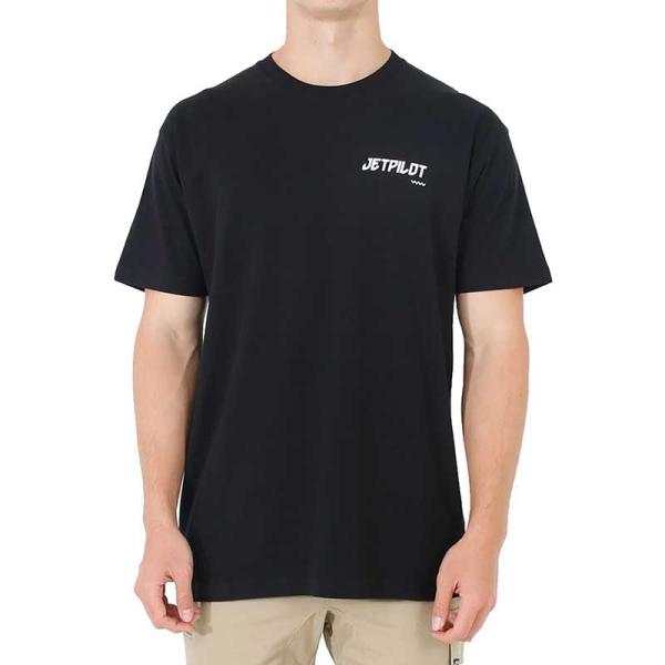 フィールド 半袖 Tシャツ JETPILOT(ジェットパイロット) FUELED X2 TEE ブラック ...