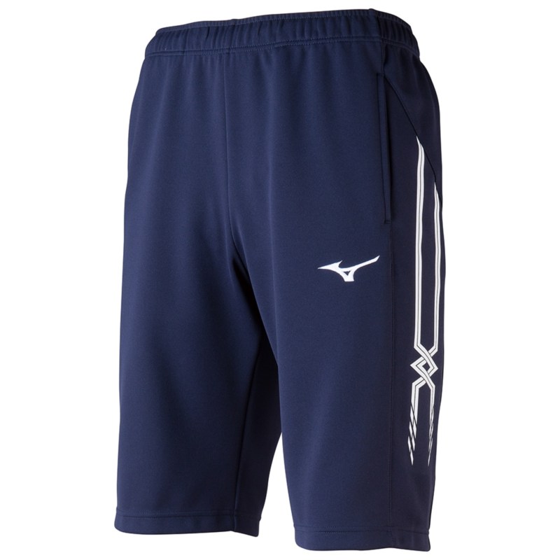 MIZUNO ミズノ ウォームアップハーフパンツ ネイビー トレーニン...(4.0)
