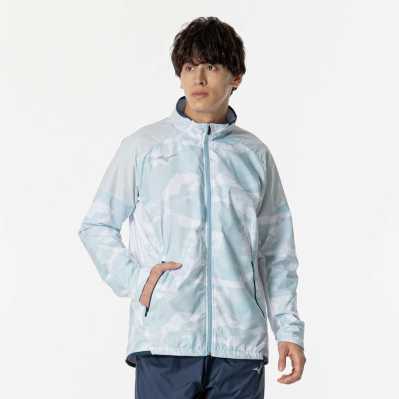 MIZUNO �ߥ��� �ڵۼ�ȯǮ�ۥ֥쥹�����⥦�����ޡ����㥱�å� �ۥ磻�� �ȥ졼�˥󥰥�����