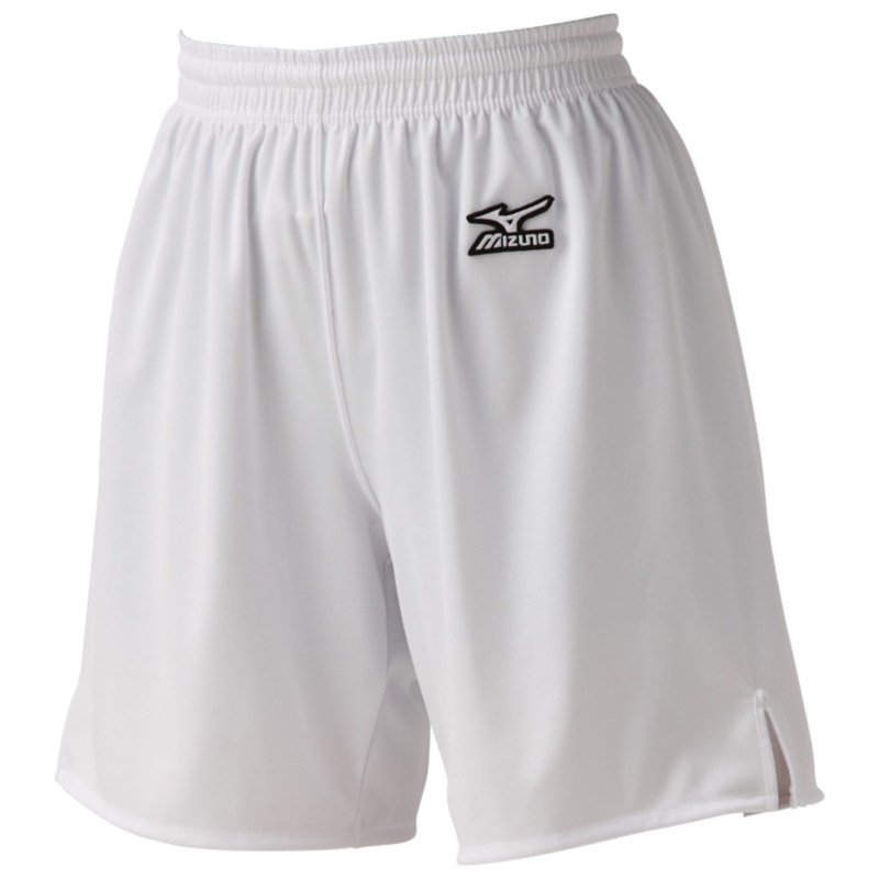 MIZUNO ミズノ パンツ／ハーフタイプ[ウエストゴムシャーリング] ホワイト ソフトボール ウエア