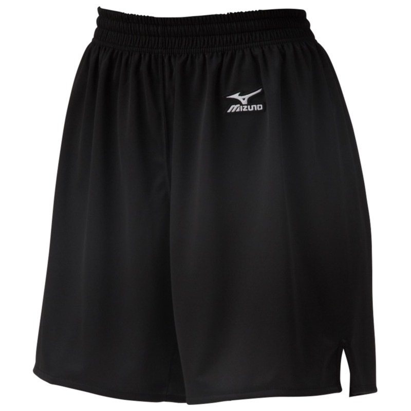 MIZUNO ミズノ パンツ／ハーフタイプ[ウエストゴムシャーリング] ブラック ソフトボール ウエア