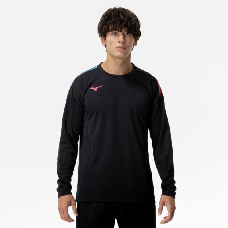 MIZUNO ミズノ プラクティスシャツ(ラケットスポーツ) ブラック テニス ウエア