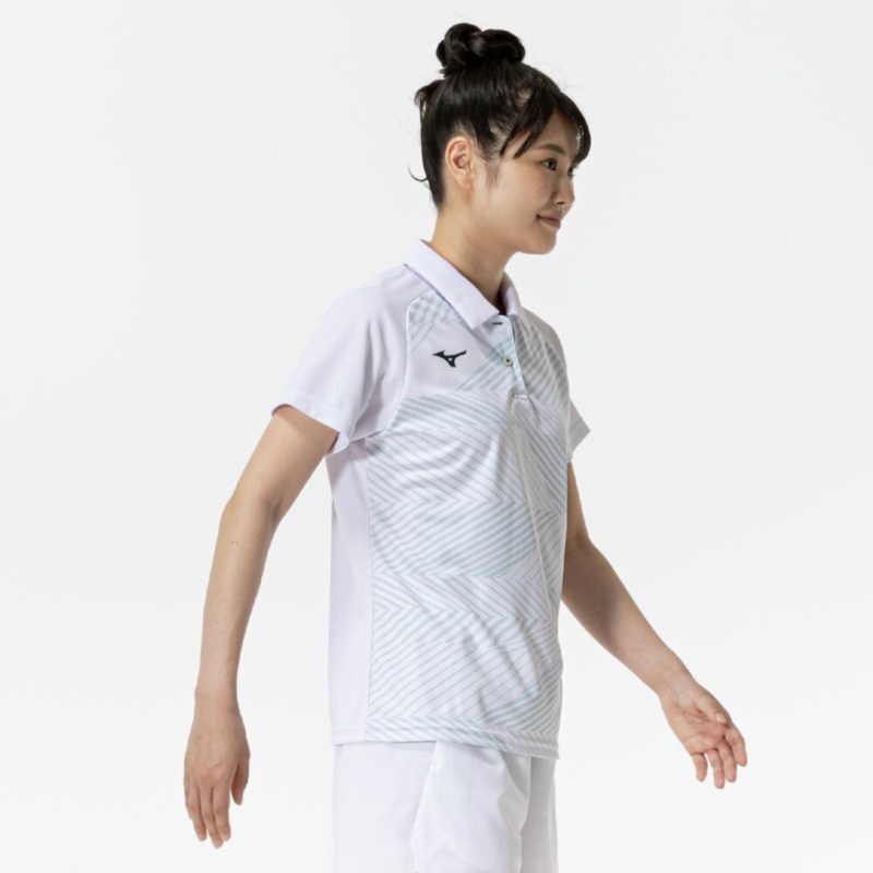 MIZUNO �ߥ��� �����ॷ���(�饱�åȥ��ݡ���) �ۥ磻�� �ƥ˥� ������
