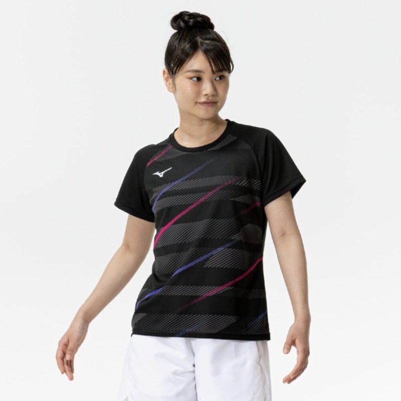 MIZUNOミズノゲームシャツブラ...