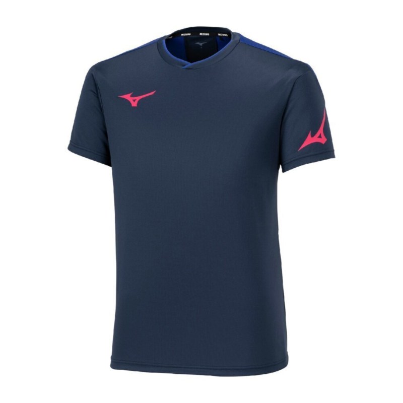 MIZUNO �ߥ��� �ץ饯�ƥ��������(�饱�åȥ��ݡ���) �ɥ쥹�ͥ��ӡ��ߥ����ե֥롼 �Хɥߥ�ȥ� ������ T����ġ��ݥ������