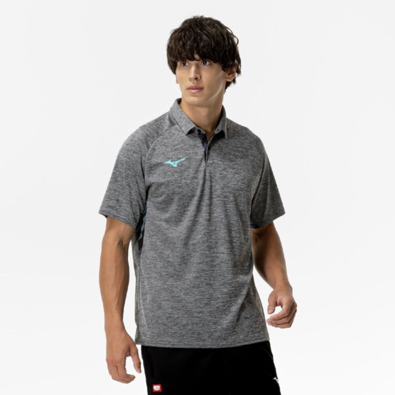 MIZUNO ミズノ ゲームシャツ(卓球) ブラック 卓球 ウエア ゲームウエア