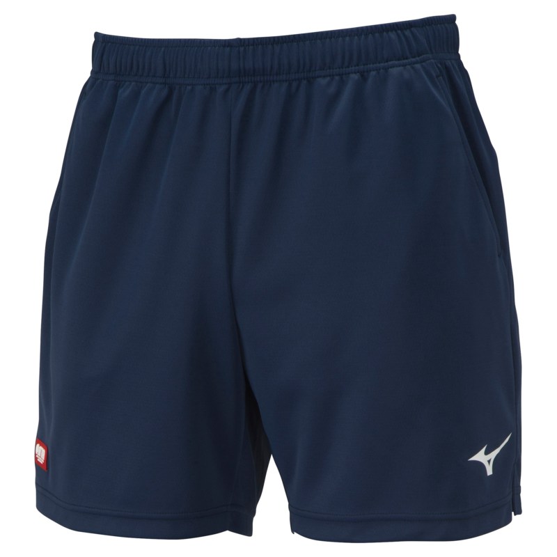 MIZUNO ミズノ ゲームパンツ(卓球) ネイビー 卓球 ウエア ゲームパンツ／スカート