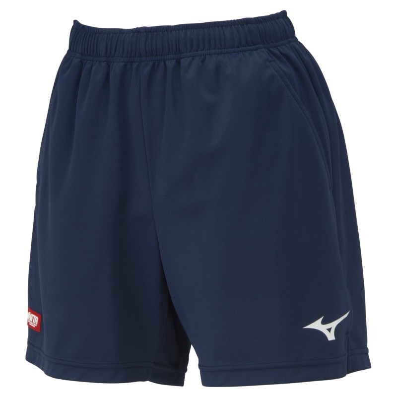 MIZUNO ミズノ ゲームパンツ(卓球) ネイビー 卓球 ウエア ゲームパンツ／スカート
