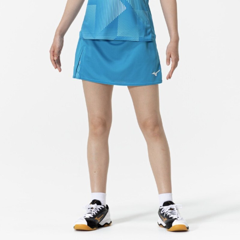 MIZUNO ミズノ ゲームスカート(卓球) ディーバブルー 卓球 ウエア ゲームパンツ／スカート