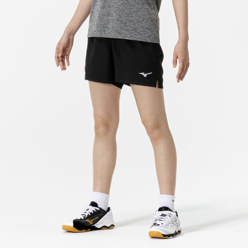 MIZUNO ミズノ ゲームパンツ(卓球) ブラック 卓球 ウエア ゲームパンツ／スカート