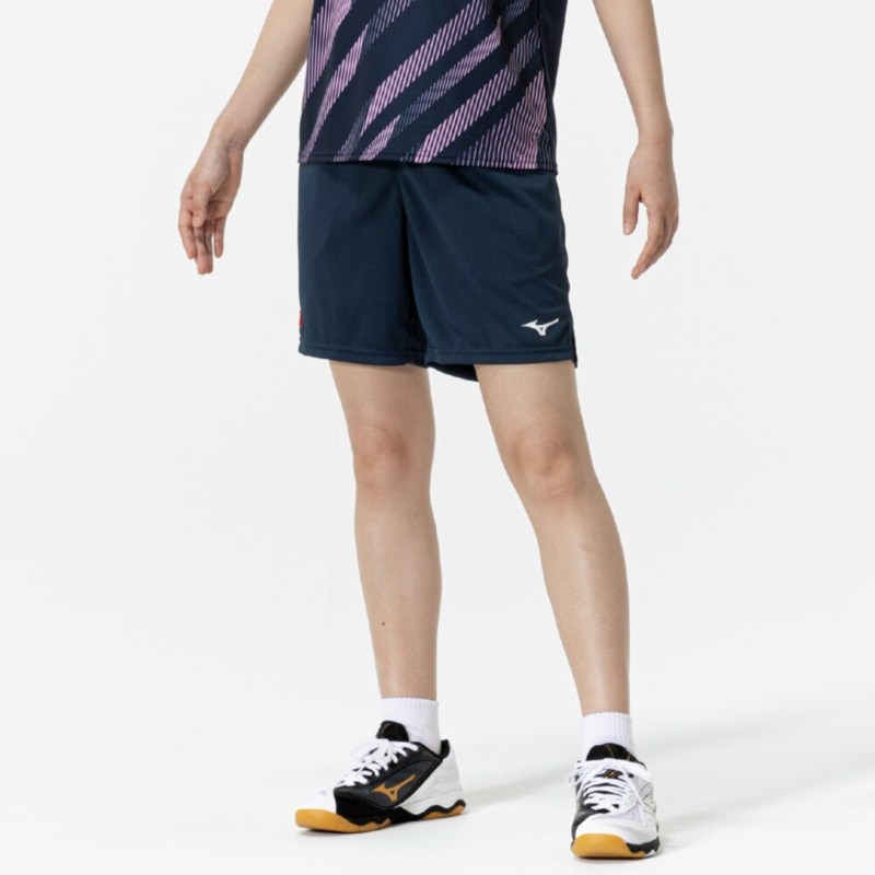 MIZUNO ミズノ ゲームパンツ(卓球) ネイビー 卓球 ウエア ゲームパンツ／スカート