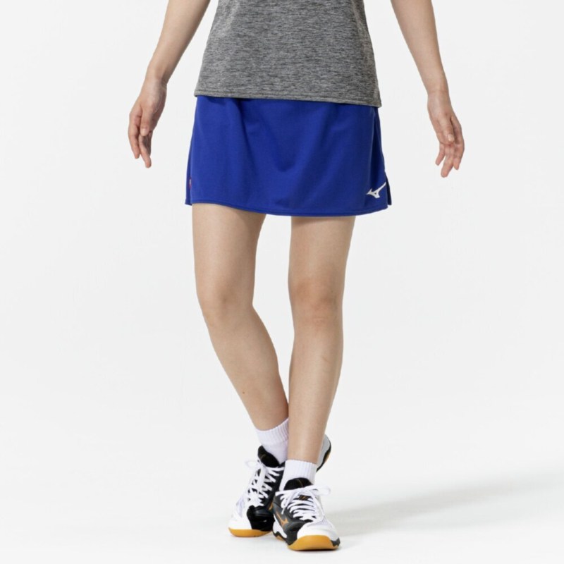 MIZUNO ミズノ ゲームスカート(卓球) サーフブルー 卓球 ウエア ゲームパンツ／スカート