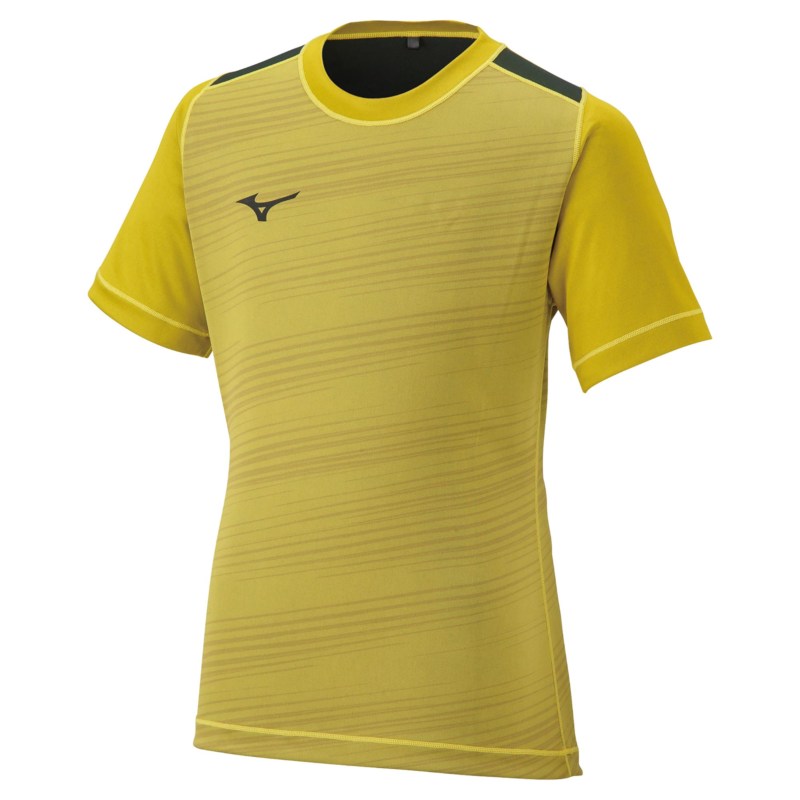 MIZUNO ミズノ リバーシブルゲームシャツ サイバーイエロー×グリーン サッカー フットボール ウエア