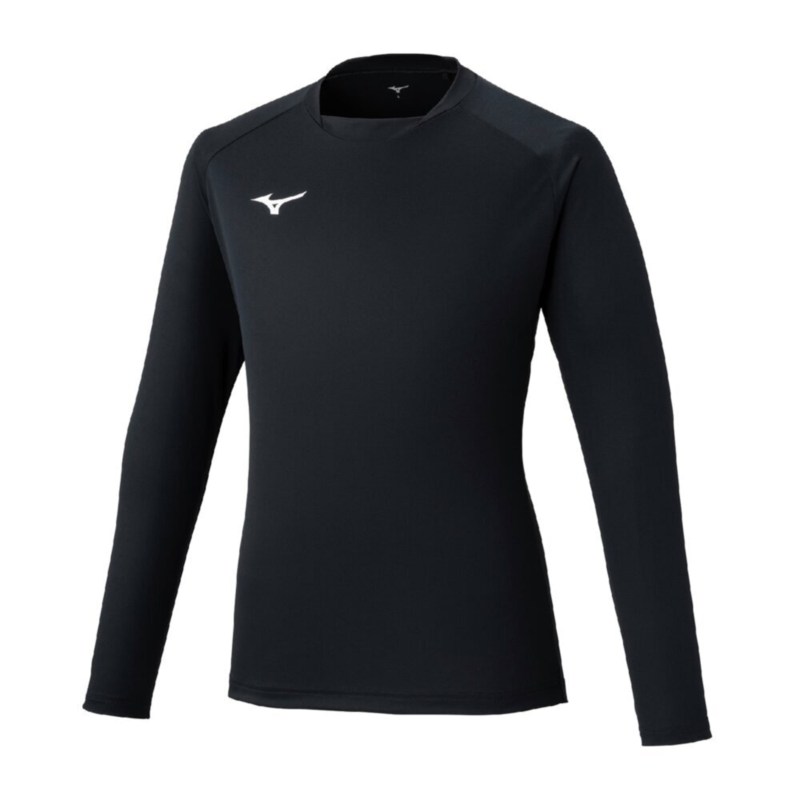 MIZUNO ミズノ フィールドシャツ(長袖) ブラック サッカー フットボール ウエア
