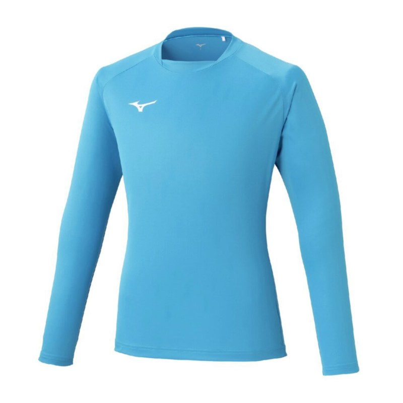 MIZUNO ミズノ フィールドシャツ(長袖) サックス サッカー フットボール ウエア