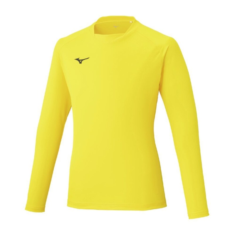MIZUNO ミズノ フィールドシャツ(長袖) サイバーイエロー サッカー フットボール ウエア