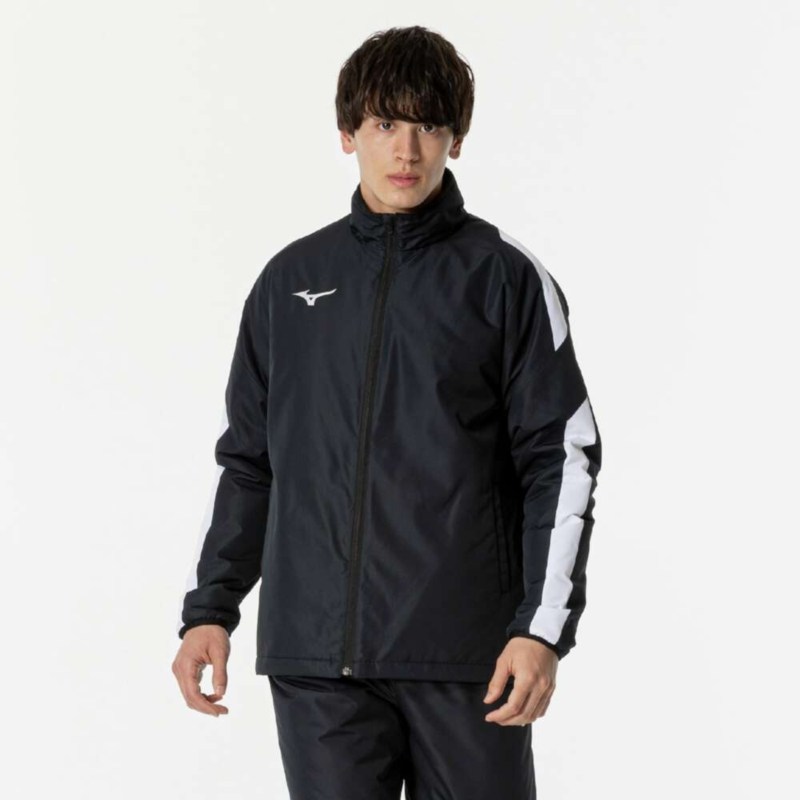 MIZUNO ミズノ ウォーマーシャツ ブラック サッカー フットボール ウエア