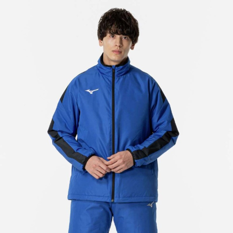 MIZUNO ミズノ ウォーマーシャツ サーフブルー サッカー フットボール ウエア