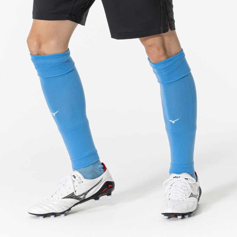 MIZUNO ミズノ カーフソックス サックス サッカー／フットボール アクセサリー 靴下