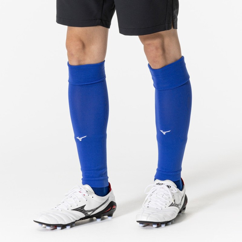 MIZUNO ミズノ カーフソックス N.サーフブルー サッカー／フットボール アクセサリー 靴下