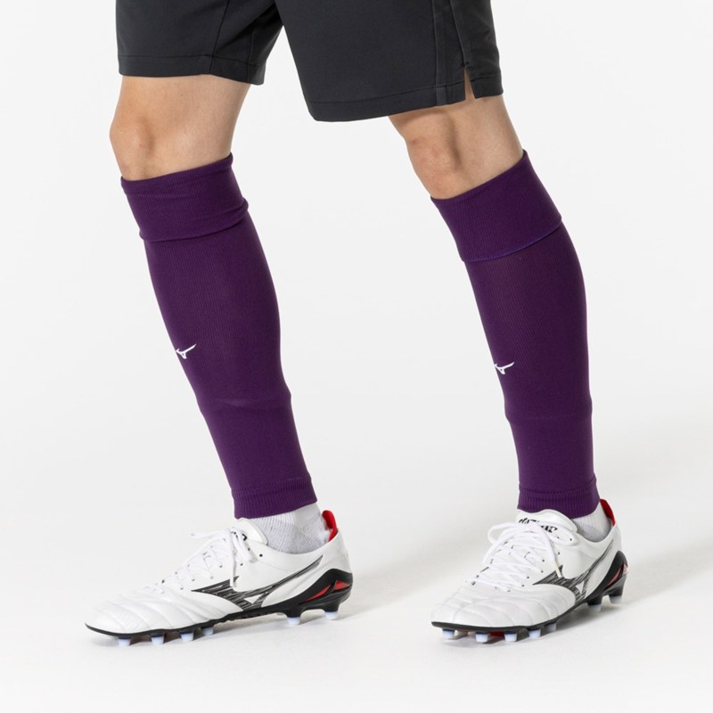 MIZUNO ミズノ カーフソックス インペパープル サッカー／フットボール アクセサリー 靴下
