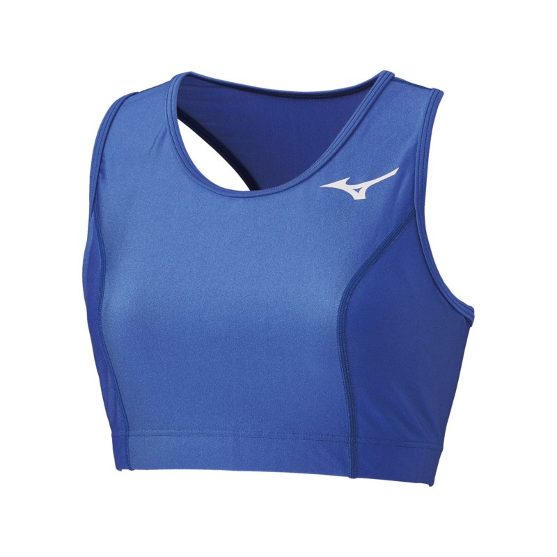 MIZUNO ミズノ 2WAYレーシングトップ(陸上競技) R.ブルー 陸上競技 ウエア