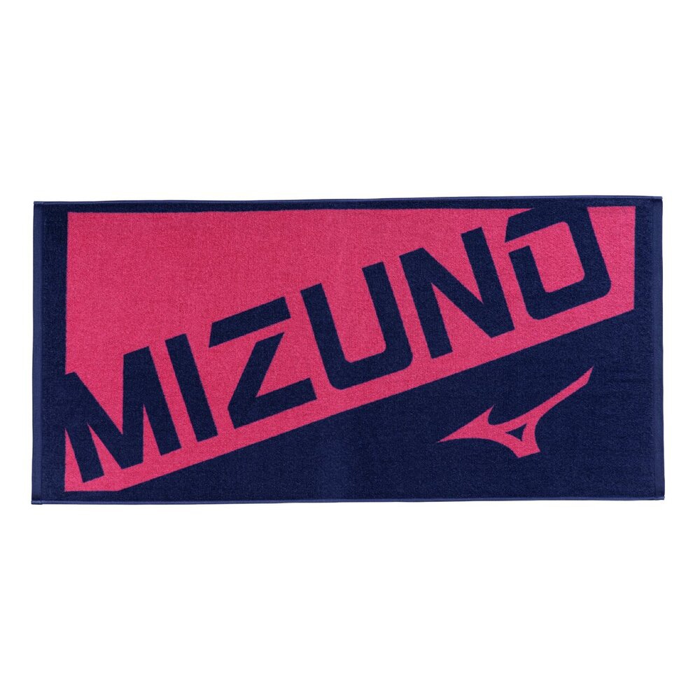 乐天商城 - MIZUNO ミズノ 今治製タオル/バスタオル(箱入り) ネイビー×ピンク トレーニングウエア タオル