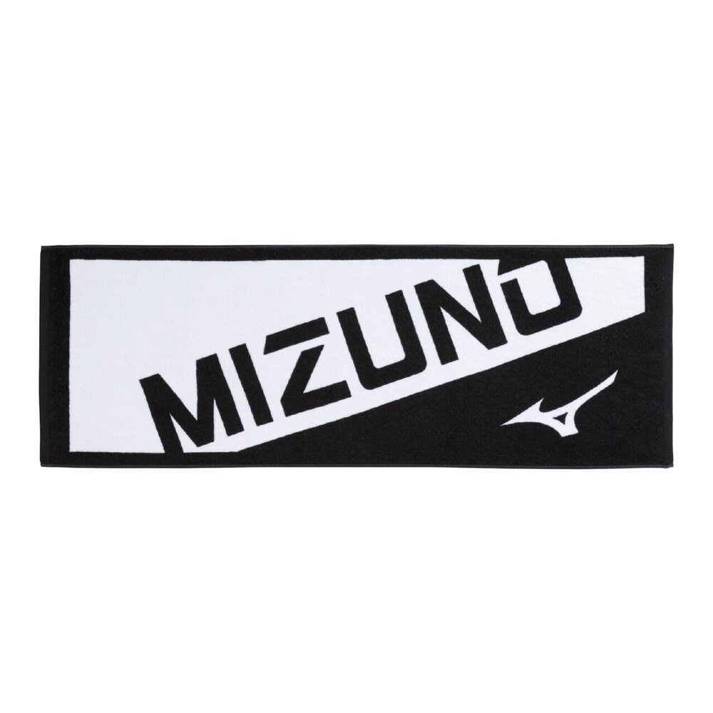 Rakuten - MIZUNO ミズノ 今治製タオル/スポーツタオル(箱入り) ブラック×ホワイト トレーニングウエア タオル