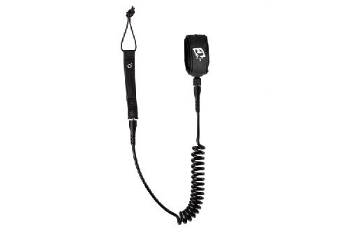 CREATURES クリエーチャー LEASH COL FOIL COIL ANKLE 6 (1.8mx7mm) BLACK リーシュコード サーフィン