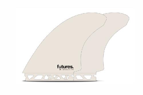 FUTURES フューチャーフィン TWIN FIN FIBER GLASS EN 3/2 REVERSE TWIN GREY フィン サーフィン