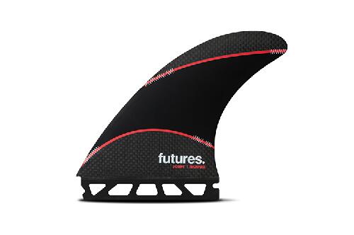 FUTURES フューチャーフィン TRI FIN TECH FLEX 3.0 JORDY LARGE BLK/RED フィン サーフィン