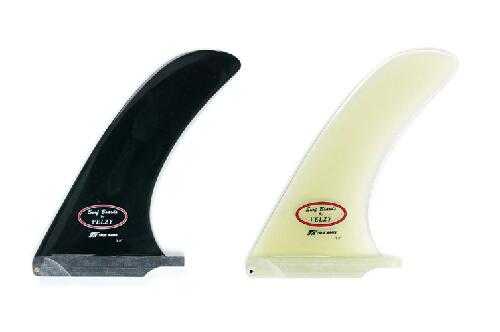 TRUE AMES トゥルーアムス FIN SINGLE FIN Velzy Noserider 9.0 CLEAR フィン サー...