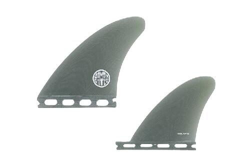 TRUE AMES トゥルーアムス FIN QUAD FIN John Simon Quad TypeI SMOKE フィン サーフィン