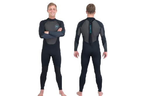 DAKINE ダカイン WETSUITS DAKINE MEN QUANTUM BACK ZIP FULL 3/2 BLK/GRY ウェッ...
